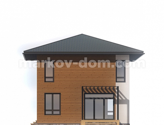 Фото-4 дома из керамических блоков по проекту К-11
